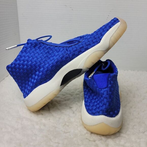Air Jordan Future Gym Blue White Size 6.5 Sneaker Shoes Rare - Picture 5 of 10